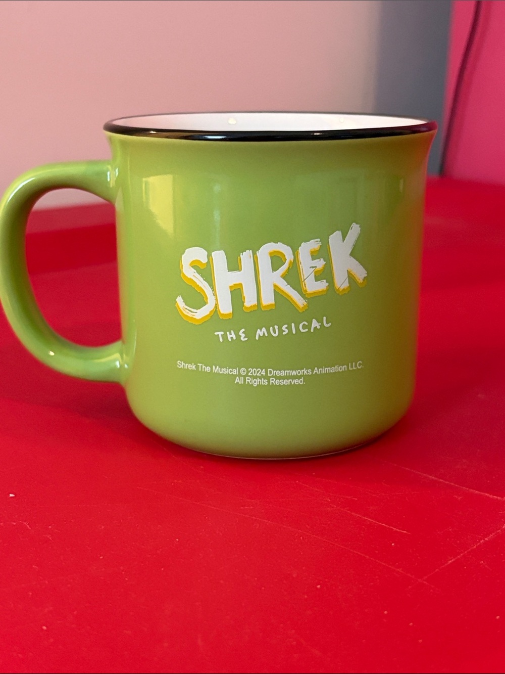 Shrek the Musical mug